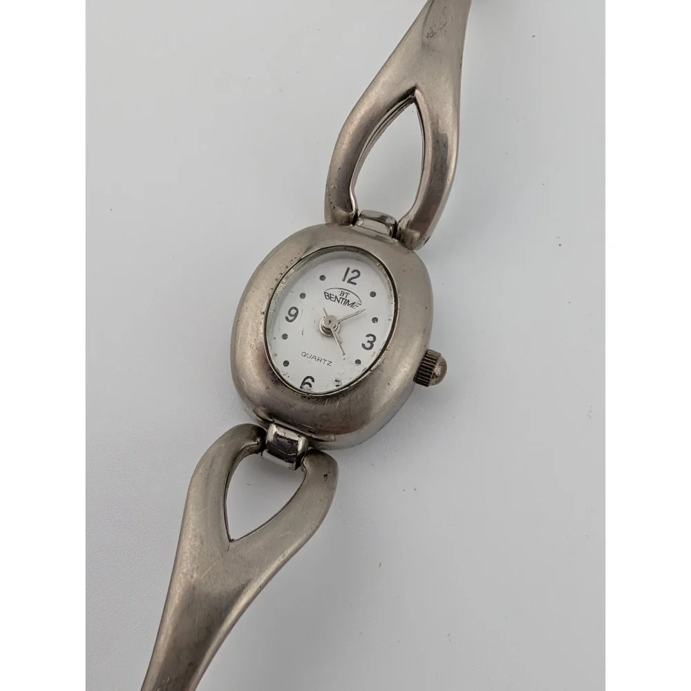 Bentime Watch Women White Dial Silver 7.25
